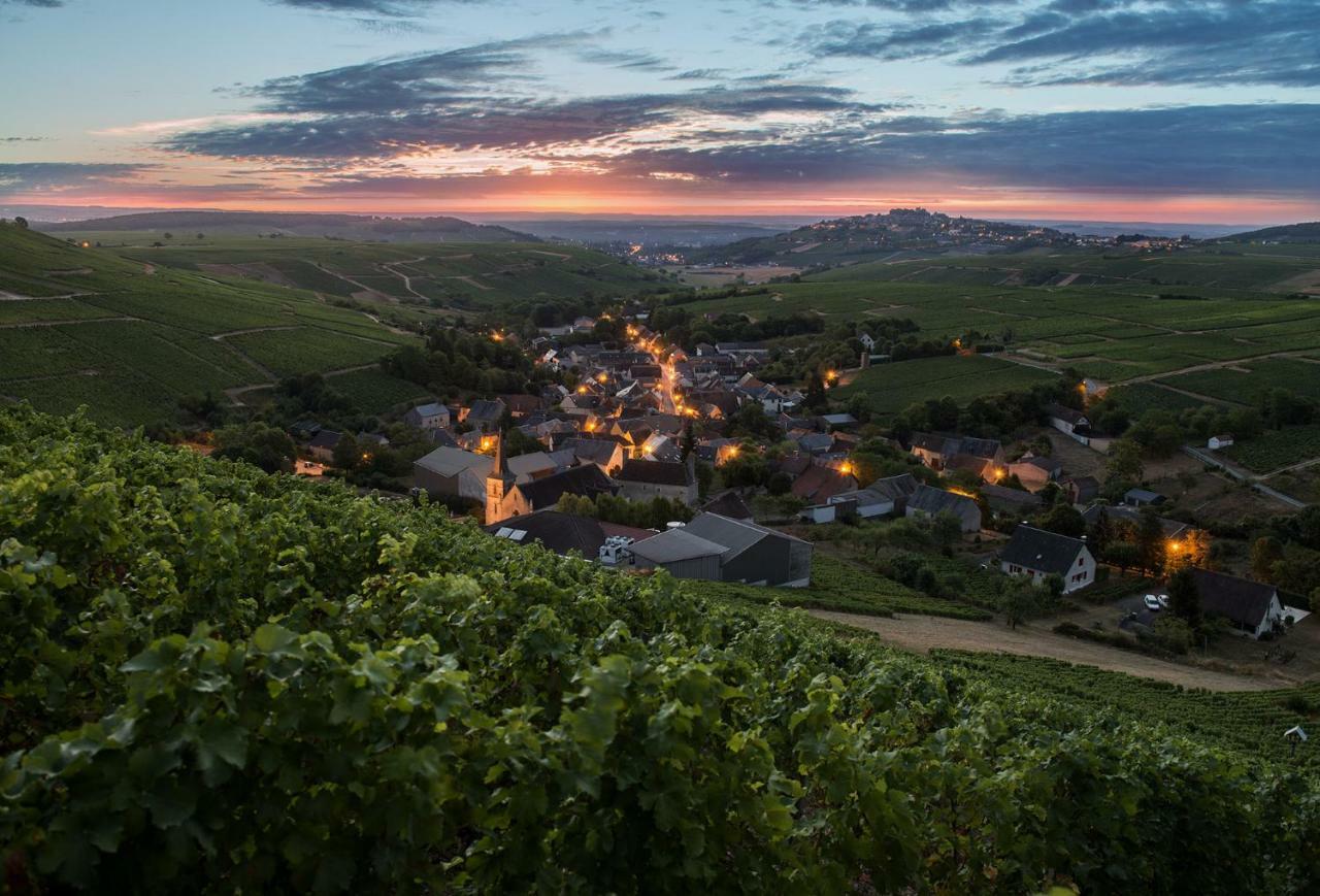 Hotel Restaurant Famille Bourgeois "La Cote Des Monts Damnes" Sancerre Exterior photo